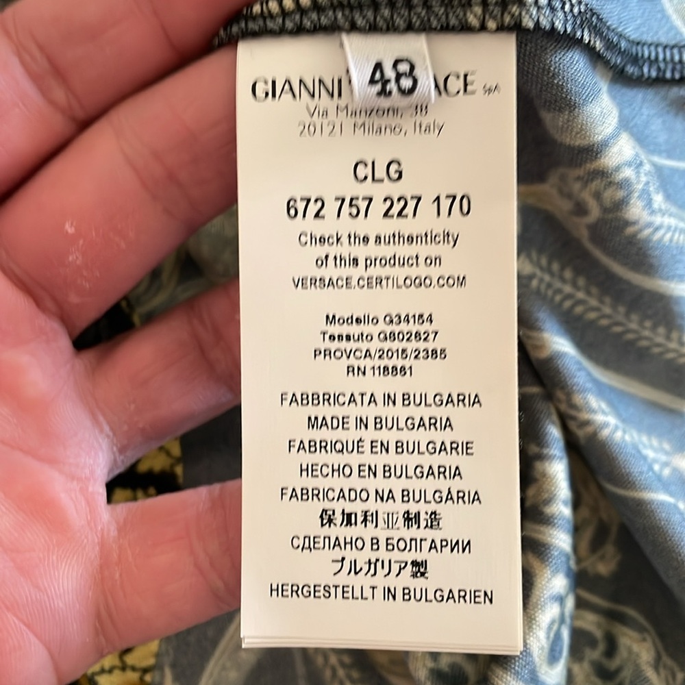 RARE- Versace Medusa 95 Sleeveless Top - Picture 4 of 10